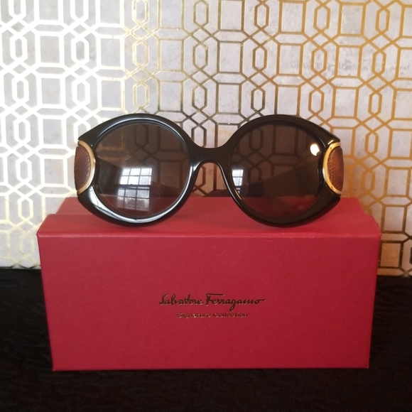 Salvatore Ferragamo Accessories - Salvatore Ferragamo signature sun glasses.